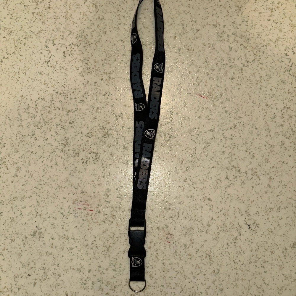 Black Raiders Lanyard